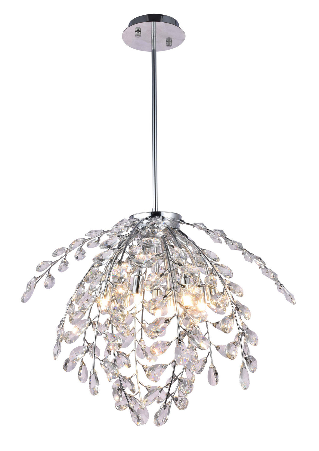 Bethel International LA21 Chandelier Light - Chrome