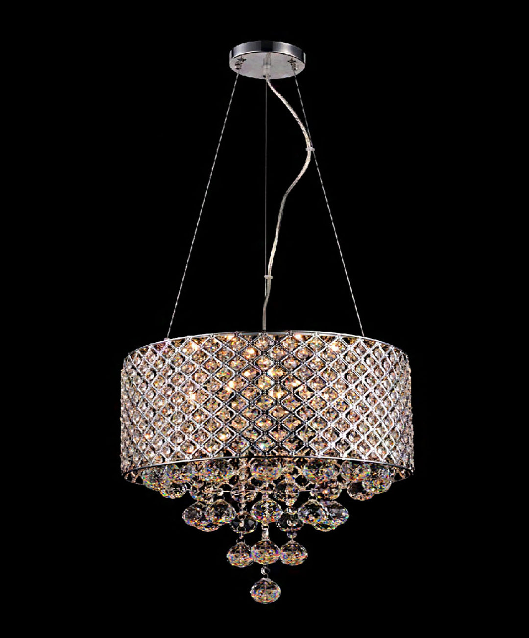 Bethel International LD03CRL Pendant Light - Chrome