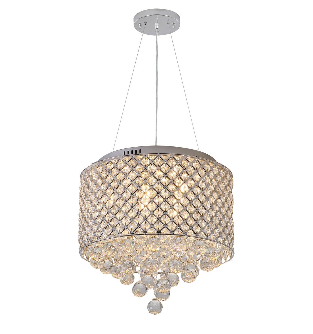 Bethel International LD03CRS Chandelier Light - Chrome