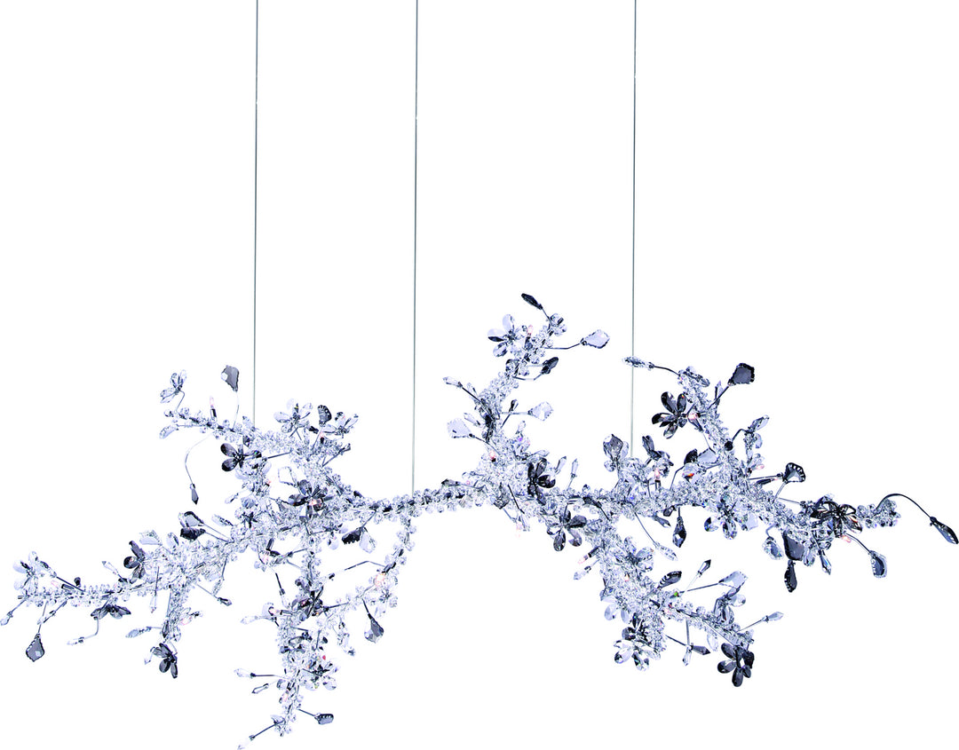 Bethel International LX9901 Pendant Light - Smoke & Clear