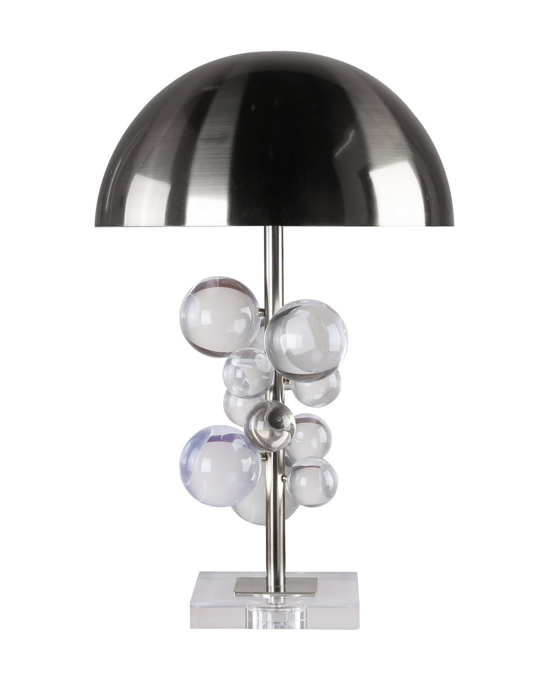 Bethel International MTL10PQ-CH+CL Modern  Lamp Chrome