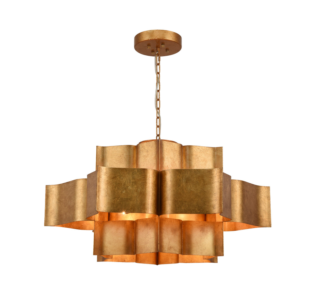 Bethel International MU03L Chandelier Light - Gold