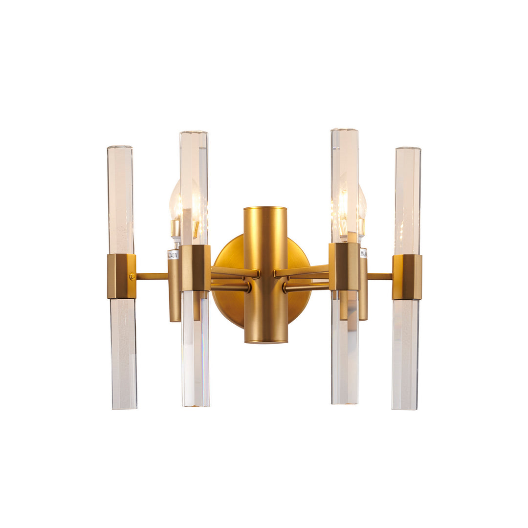 Bethel International MU07BR Wall Sconce Light - Brass