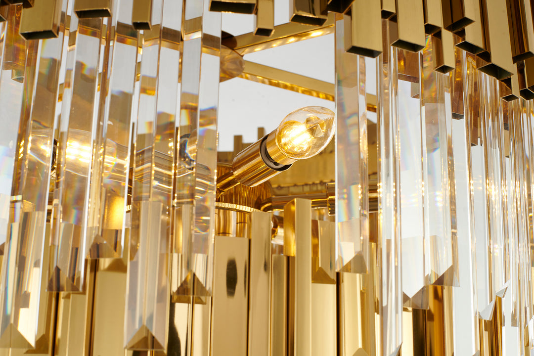 Bethel International MU10 Chandelier Light - Gold