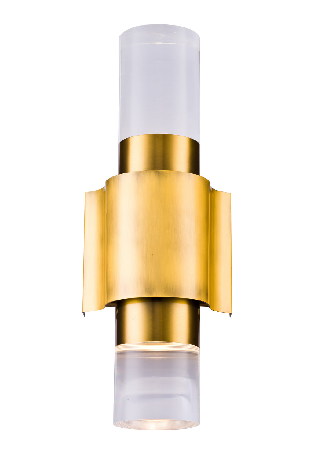 Bethel International MU16 Wall Sconce Light - Antique Brass