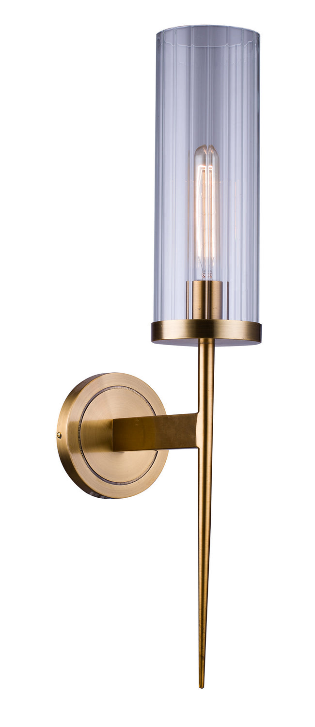 Bethel International MU27 Wall Sconce Light - Antique Brass
