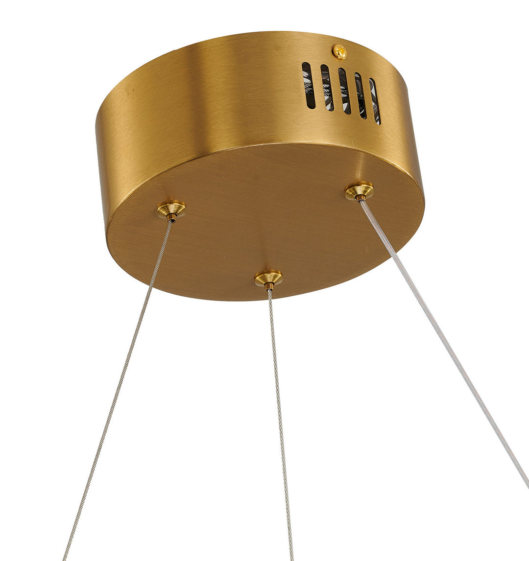 Bethel International MU30A Pendant Light - Antique Brass