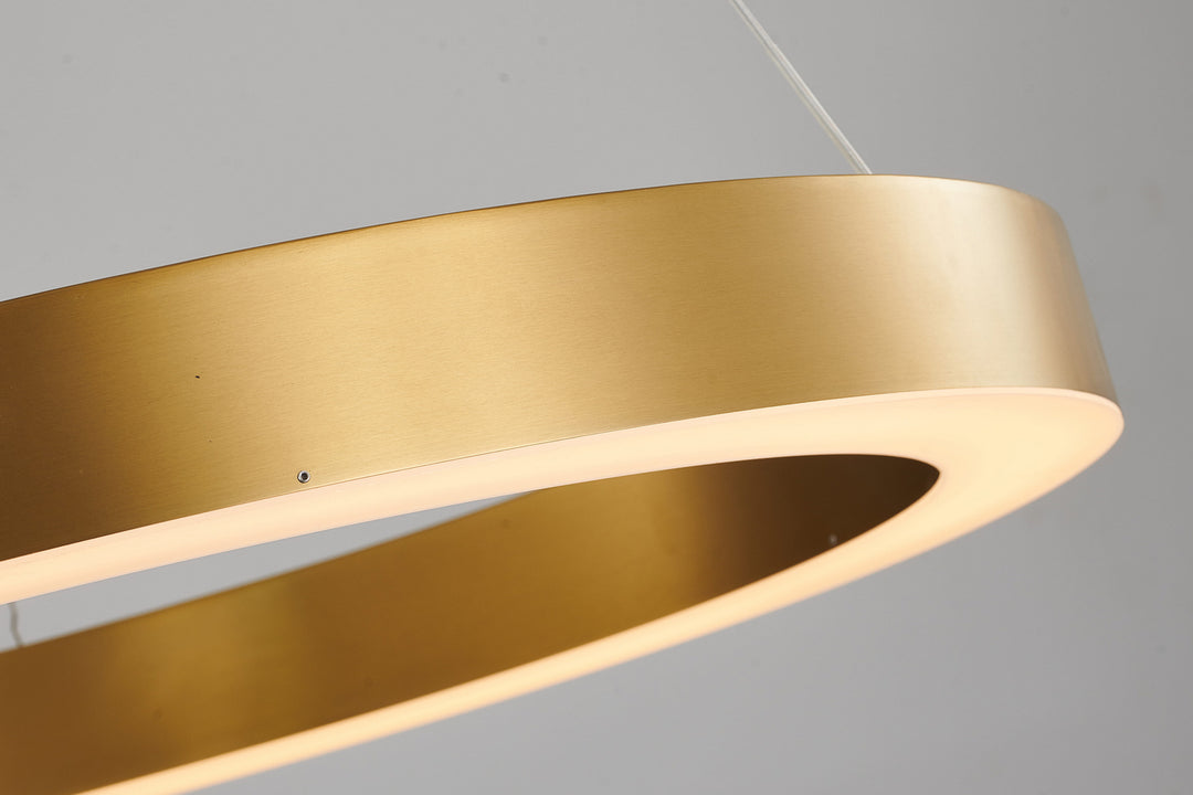 Bethel International MU30A Pendant Light - Antique Brass