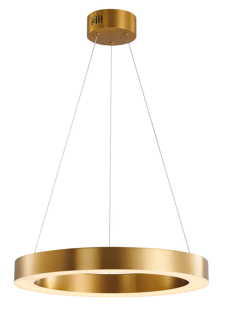 Bethel International MU30C Pendant Light - Antique Brass