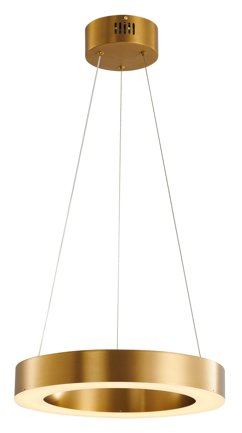 Bethel International MU30D Pendant Light - Antique Brass