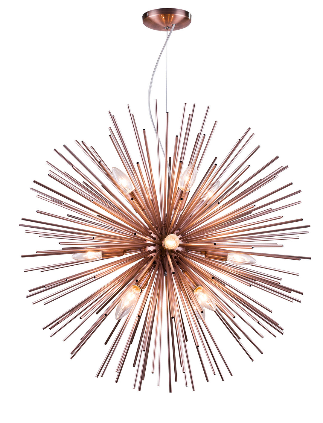Bethel International MU31 Chandelier Light - Antique Brass