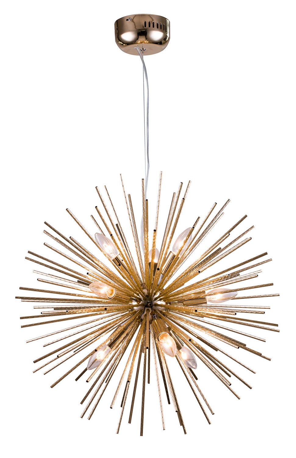 Bethel International MU32 Chandelier Light - Antique Brass