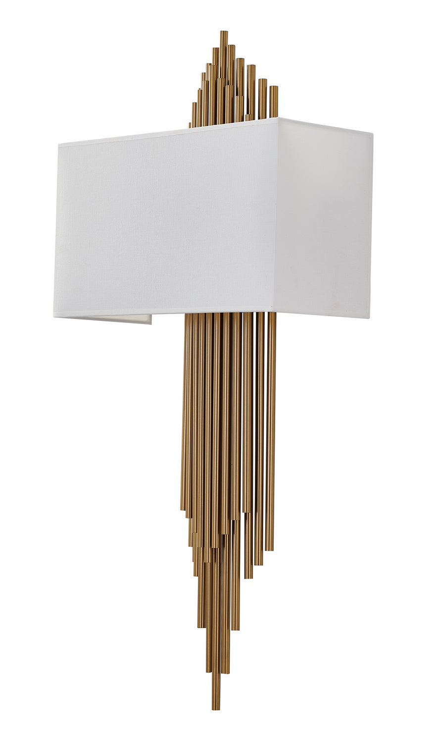 Bethel International MU37 Wall Sconce Light - Antique Brass