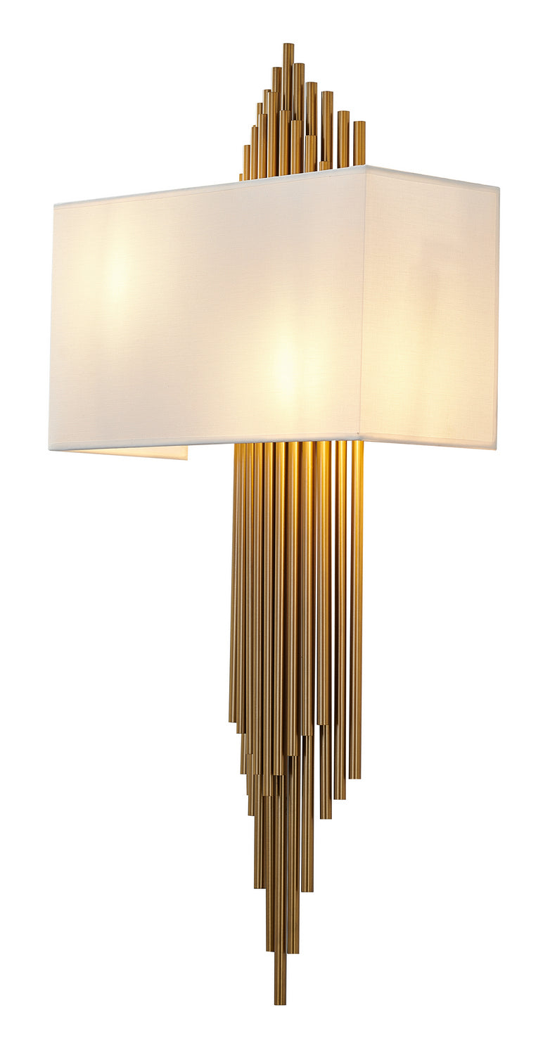 Bethel International MU37 Wall Sconce Light - Antique Brass
