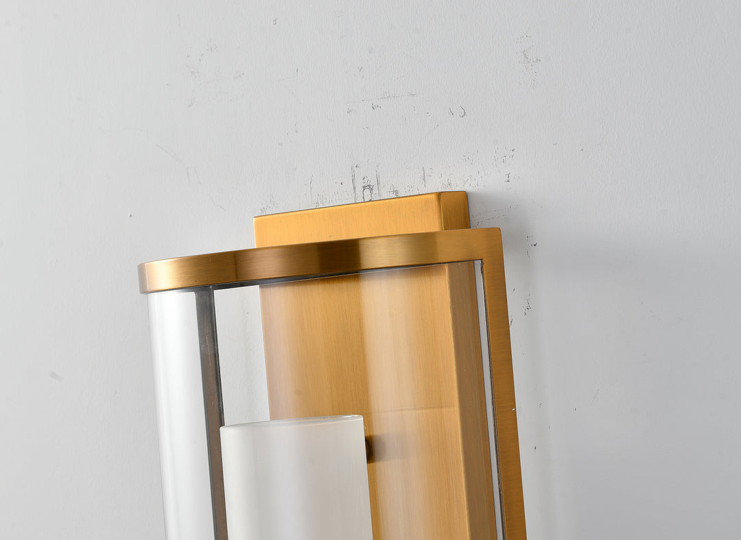 Bethel International MU39 Wall Sconce Light - Antique Brass