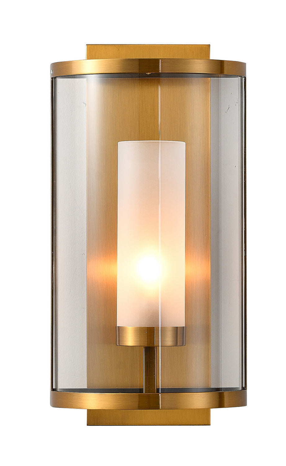 Bethel International MU39 Wall Sconce Light - Antique Brass