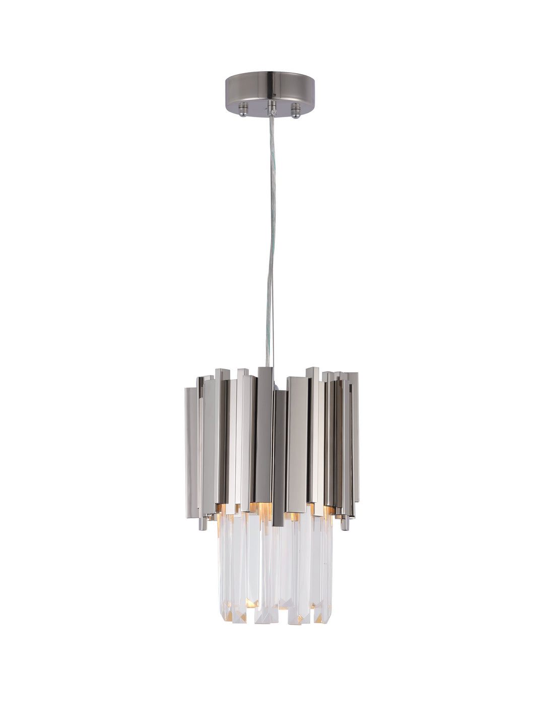 Bethel International MU59SHN Pendant Light - Shiny Nickel