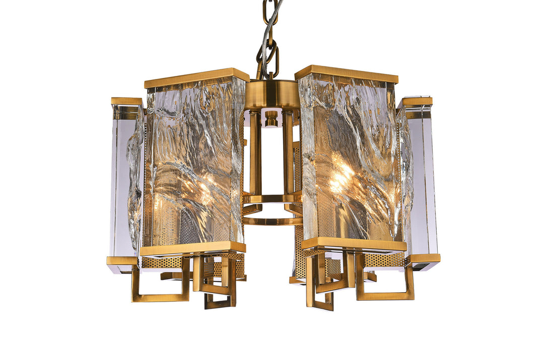 Bethel International MU74 Chandelier Light - Brass