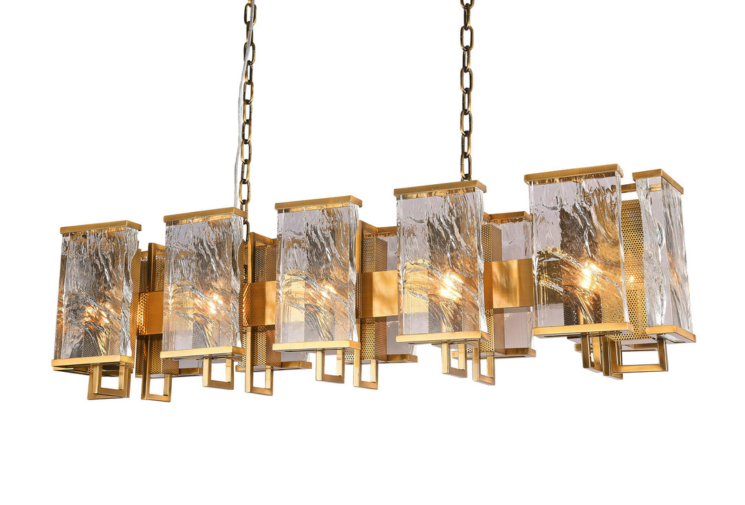 Bethel International MU77 Pendant Light - Brass