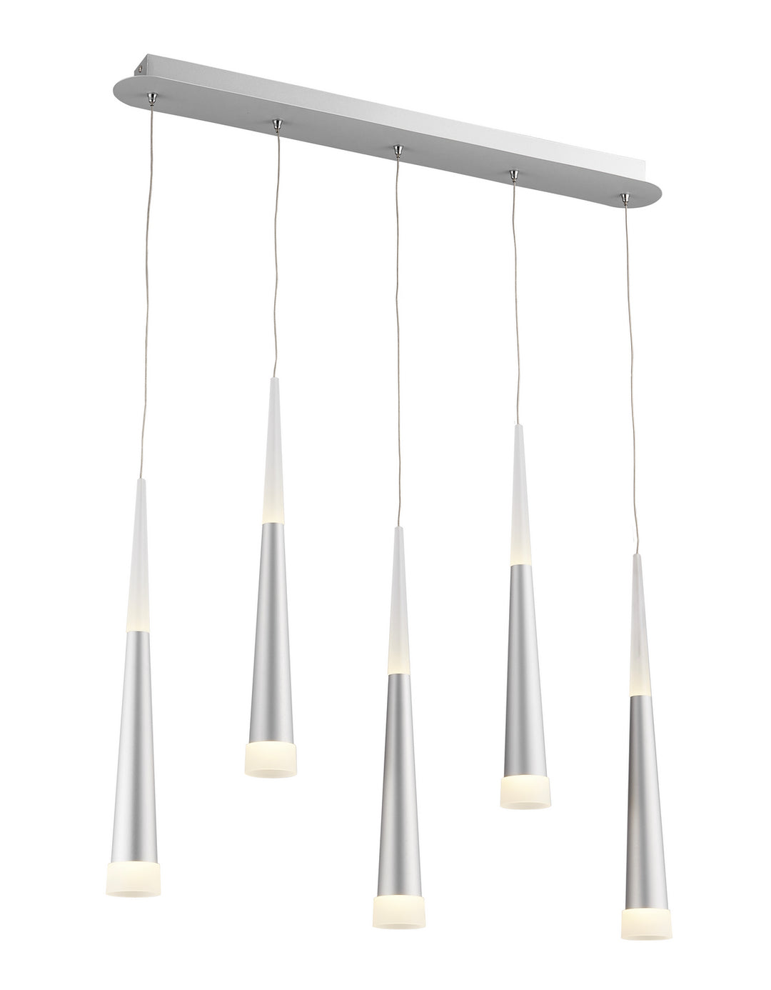 Bethel International MV08 Pendant Light - Sand Silver