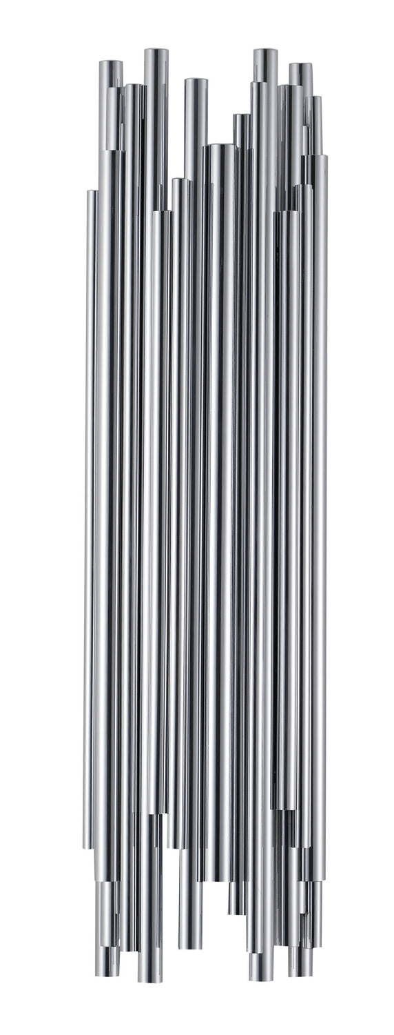 Bethel International NL38CH Wall Sconce Light - Shiny Nickel