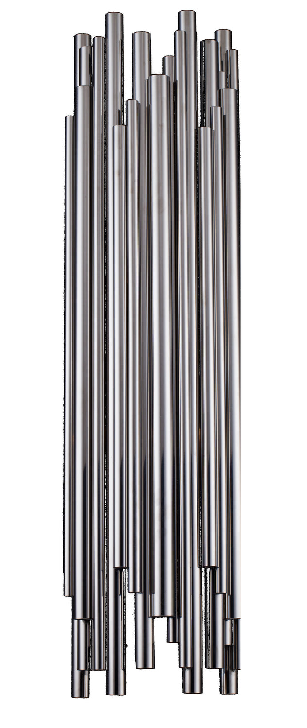 Bethel International NL38CH Wall Sconce Light - Shiny Nickel
