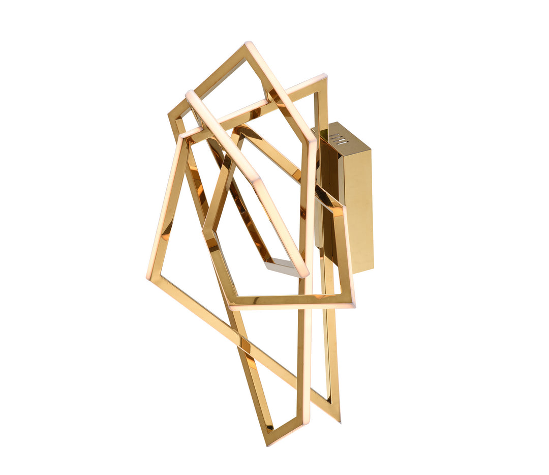 Bethel International NL44G-W Wall Sconce Light - Gold