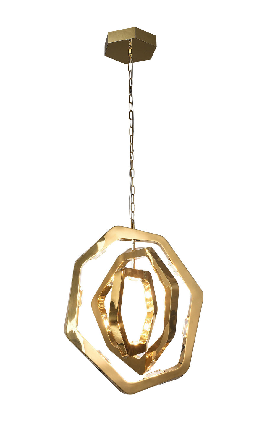 Bethel International NL48G Pendant Light - Gold