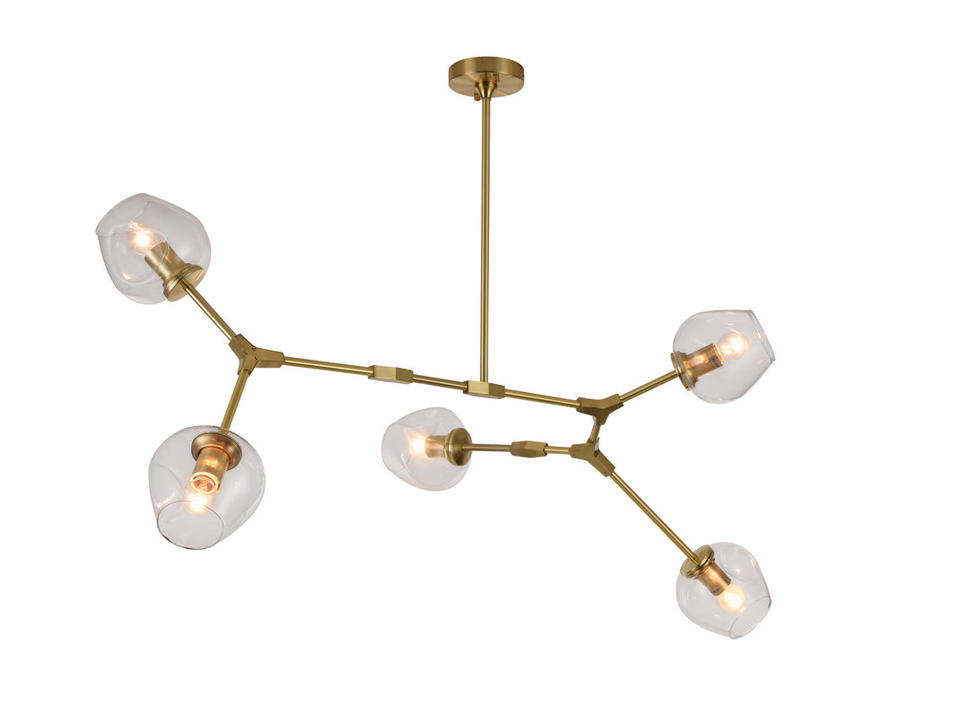Bethel International SH02C Chandelier Light - Brass