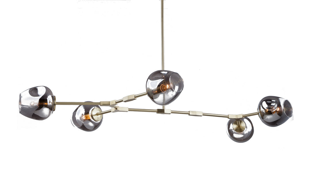 Bethel International SH02SMK Chandelier Light - Brass