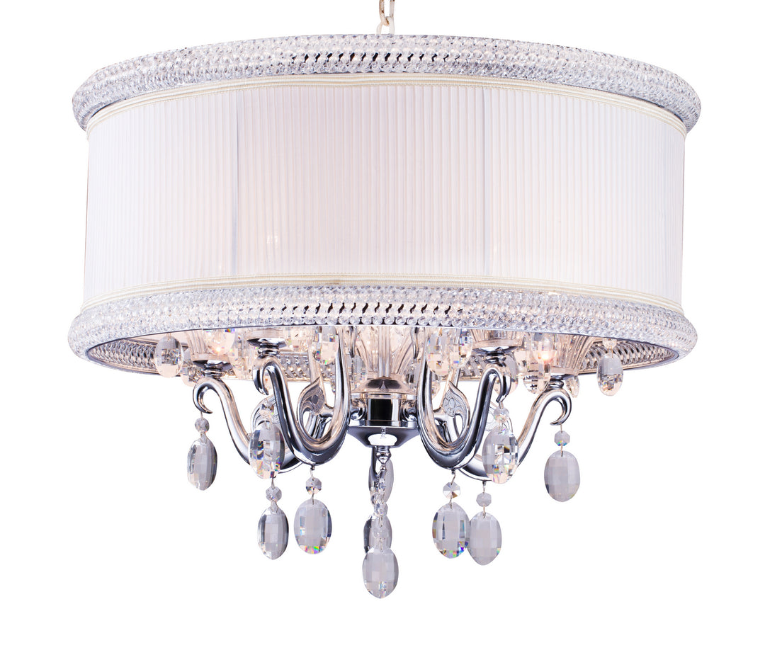 Bethel International TD14CH Chandelier Light - Chrome