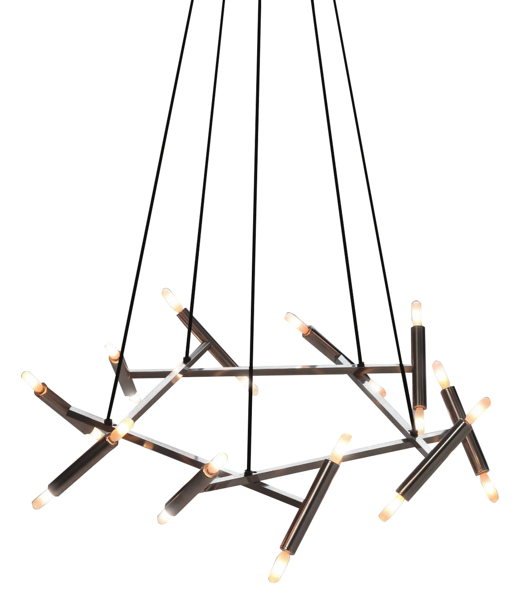 Bethel International TM02 Pendant Light - Shiny Nickel