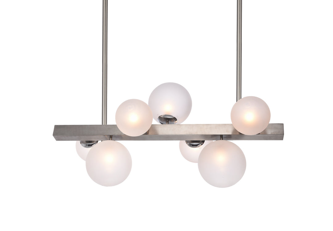 Bethel International TM15SHN Pendant Light - Shiny Nickel