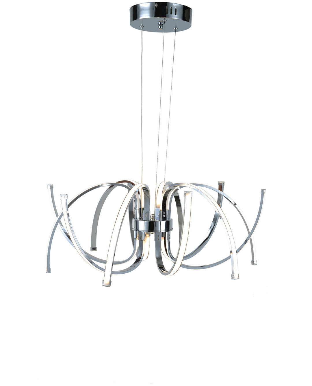 Bethel International TR02 Chandelier Light - Chrome