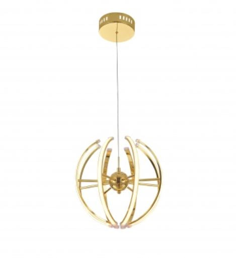 Bethel International TR09GD Pendant Light - Gold