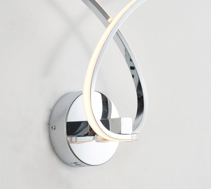 Bethel International TR11 Wall Sconce Light - Chrome