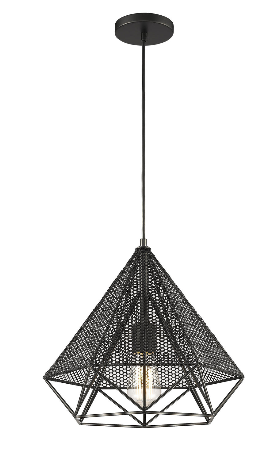 Bethel International YS308B-1B Pendant Light - Black