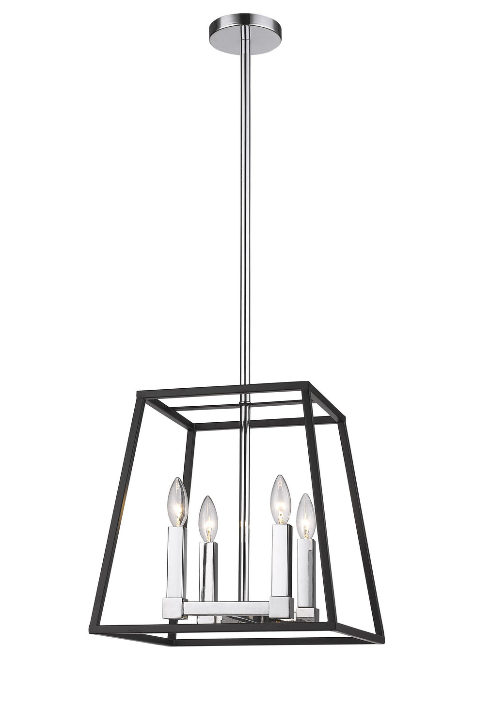 Bethel International YS5212-4P Pendant Light - Black