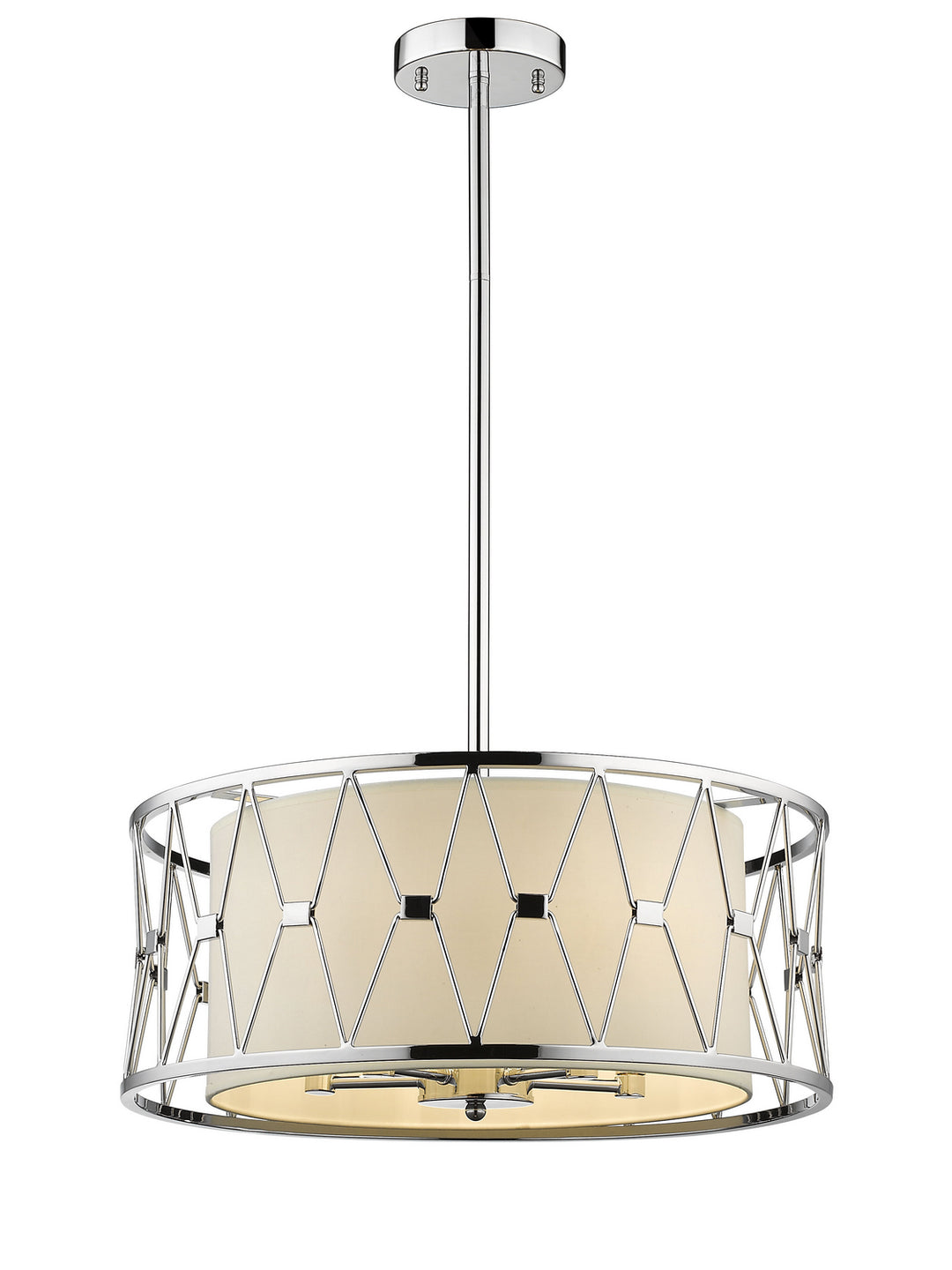 Bethel International YS6216-5P Pendant Light - Shiny Nickel