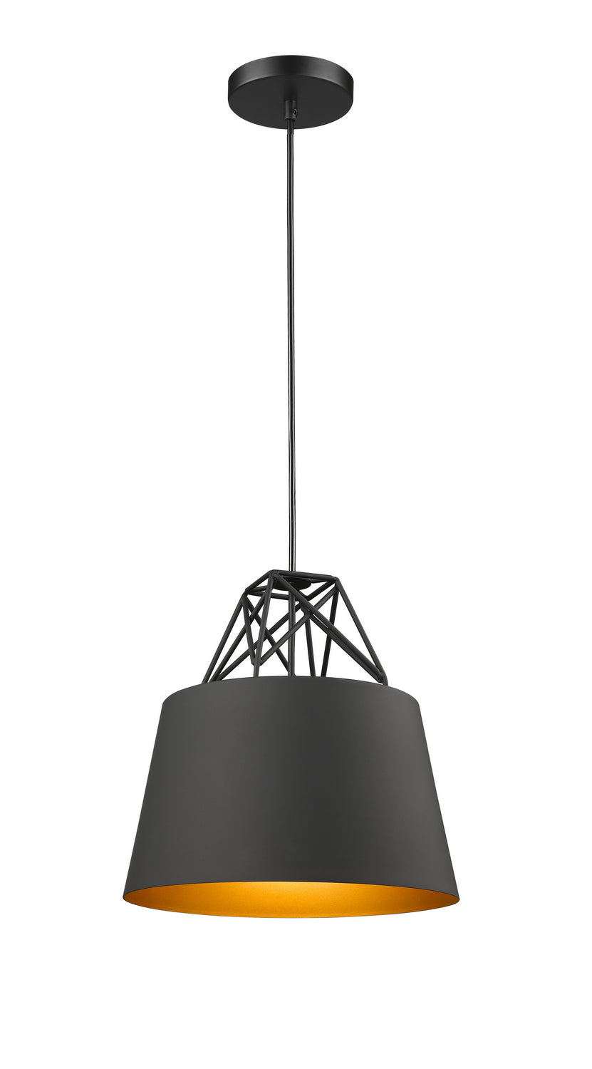 Bethel International YS7703-1PS-BK Pendant Light - Black