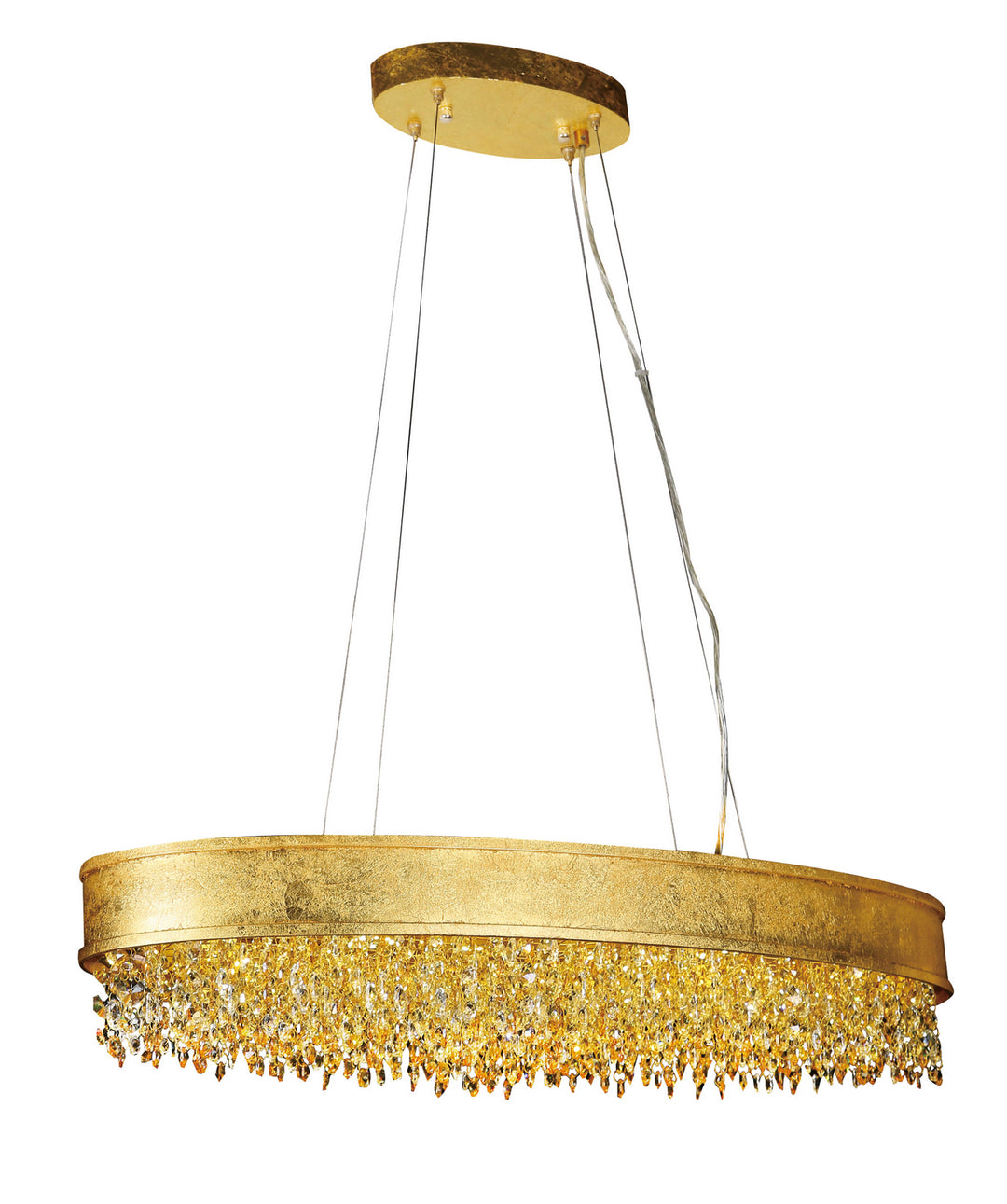 Bethel International ZL13OV-GD Pendant Light - Gold
