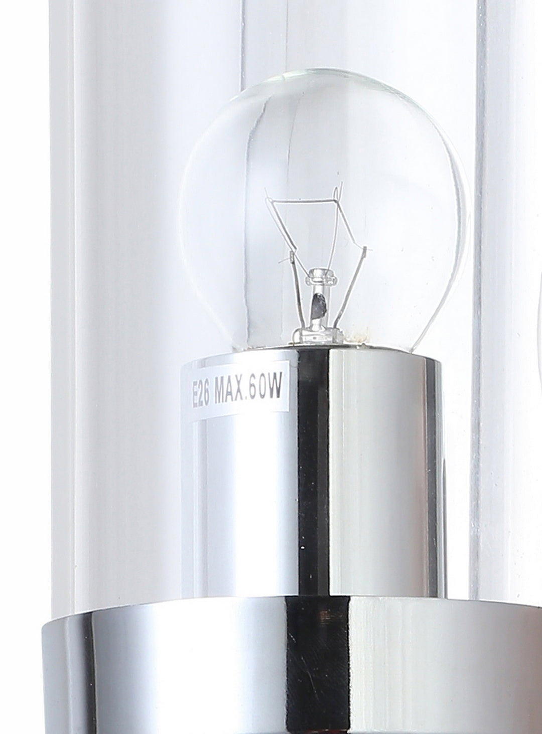 Bethel International ZP120 Wall Sconce Light - Chrome