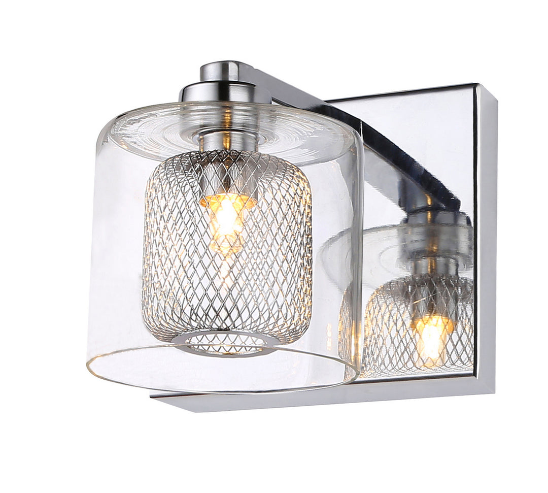 Bethel International ZP45 Wall Sconce Light - Chrome