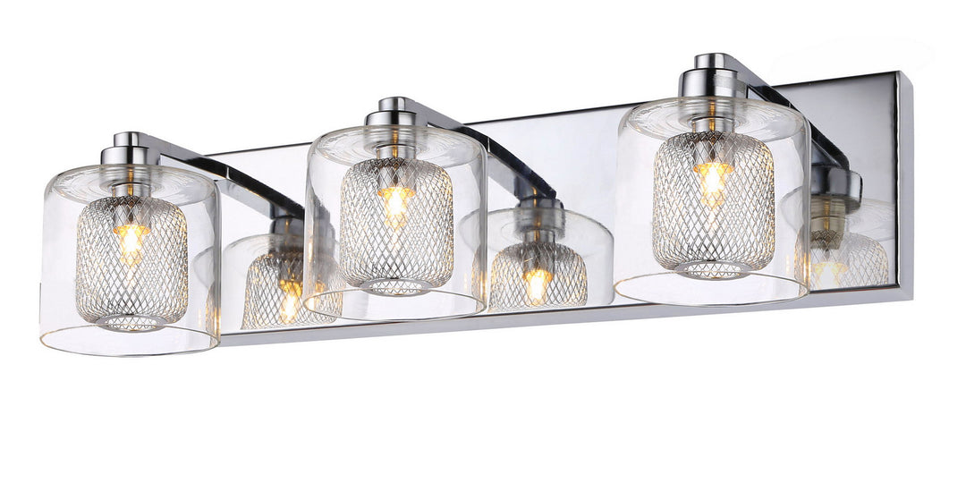 Bethel International ZP46 Bath Vanity Light 20 in. wide - Chrome
