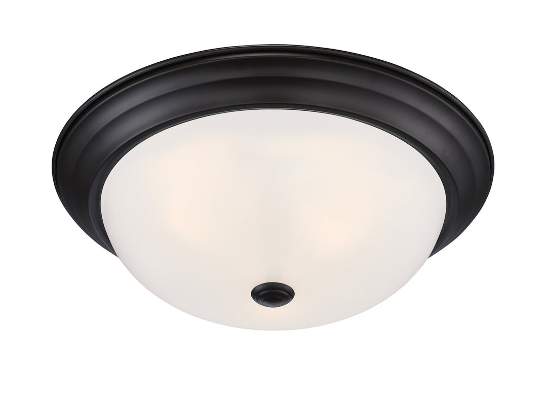 Designers Fountain Decorative Flushmount 1257L-ORB-W Ceiling Light - Oil Rubbed Bronze