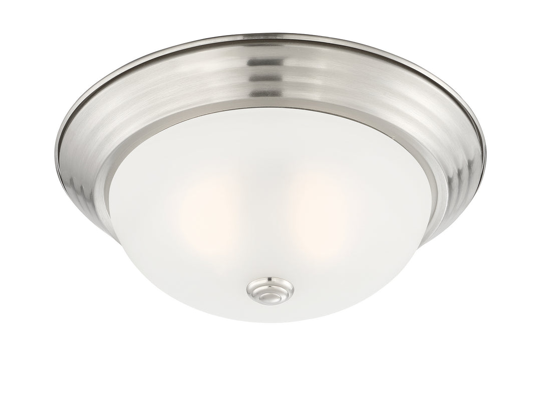 Designers Fountain Decorative Flushmount 1257M-SP-W Ceiling Light - Satin Platinum