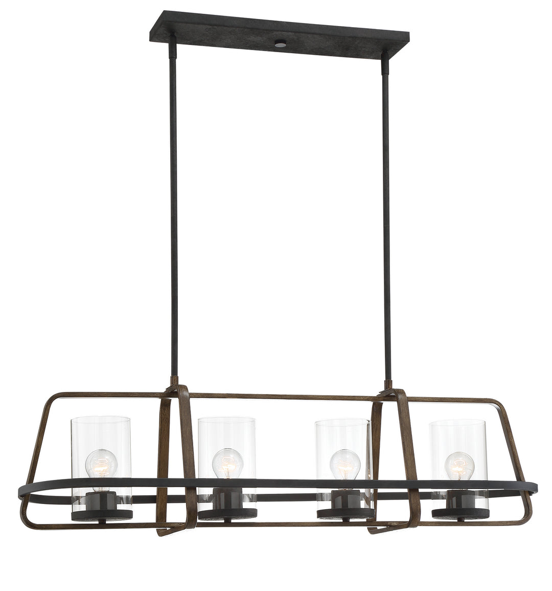 Designers Fountain Ryder 93538-FB Pendant Light - Forged Black