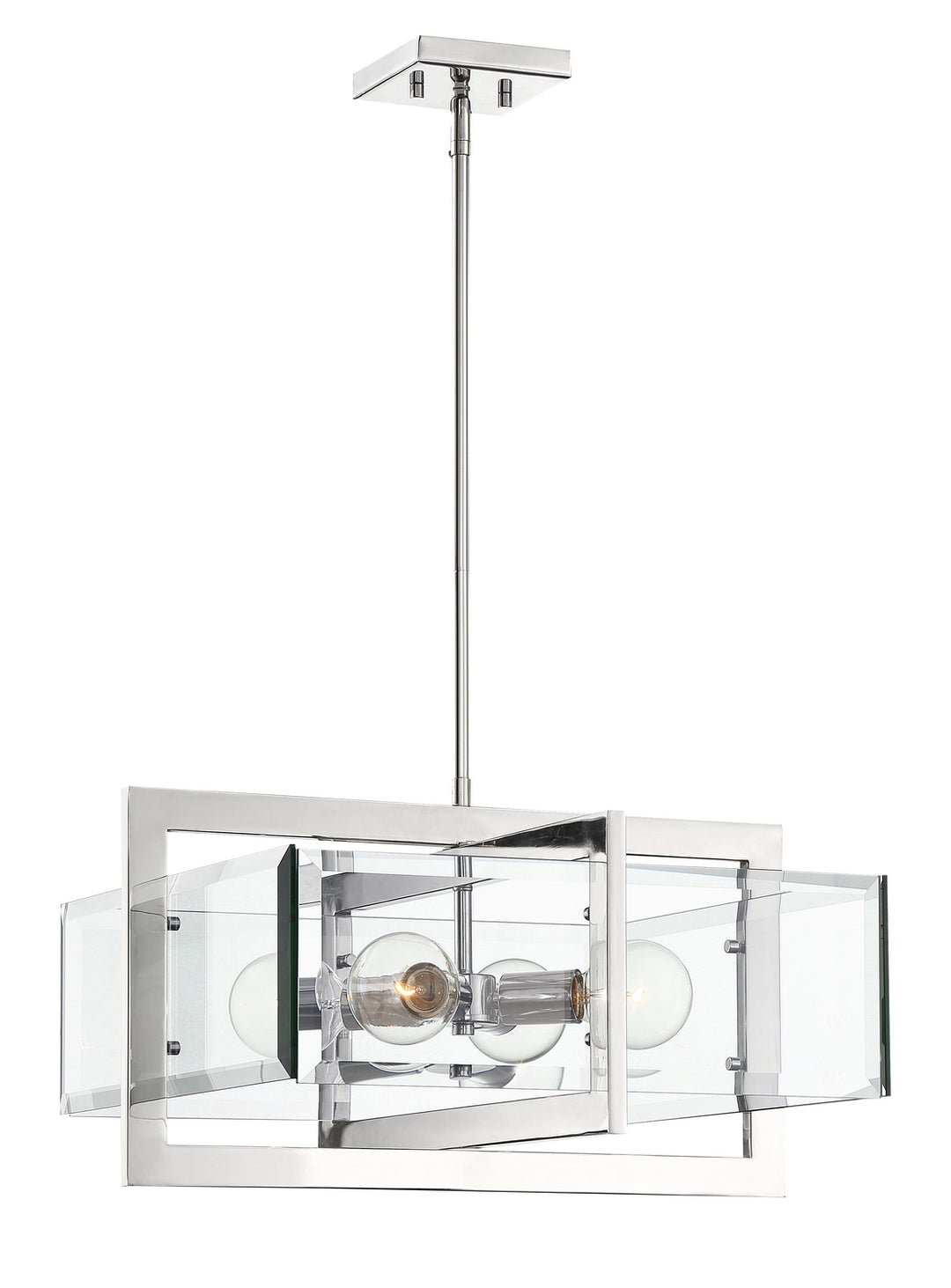 Designers Fountain Ethan 93631-PN Pendant Light - Polished Nickel