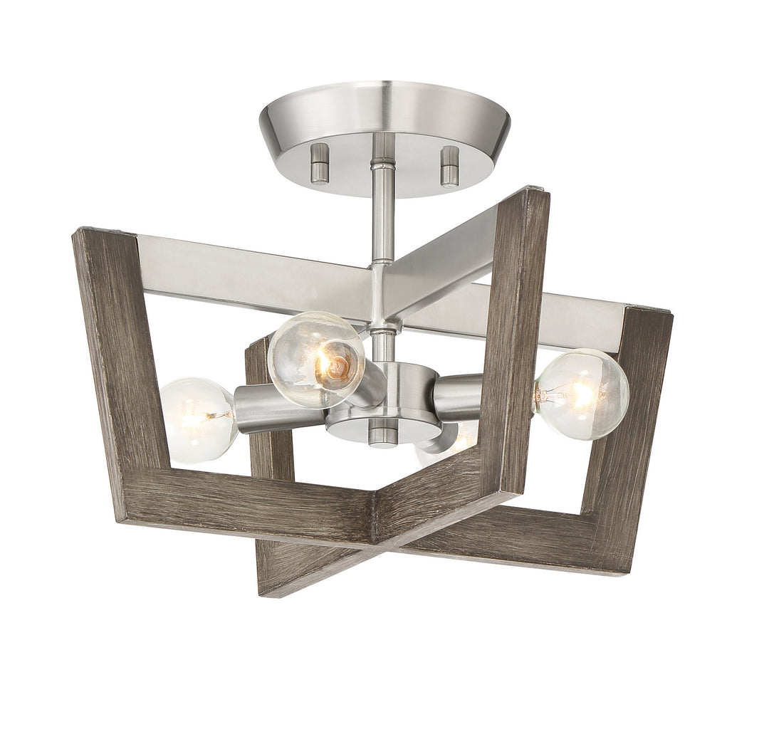 Designers Fountain Westend 93711-SP Ceiling Light - Satin Platinum