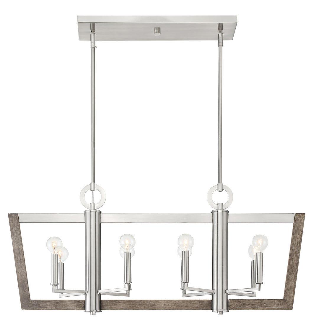 Designers Fountain Westend 93738-SP Pendant Light - Satin Platinum